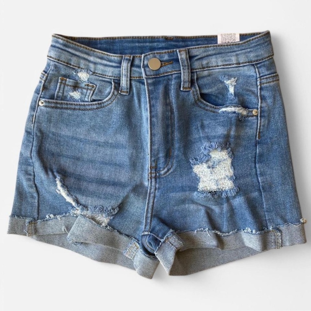 Blue Denim SHEIN jean shorts